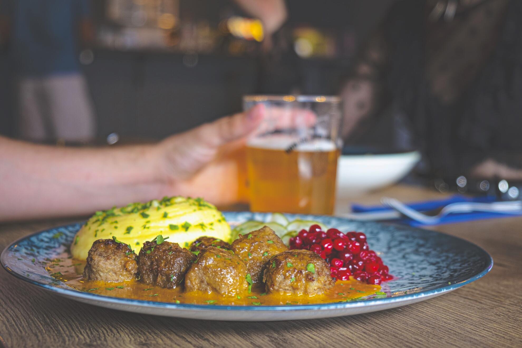 Köttbullar med Gött mos